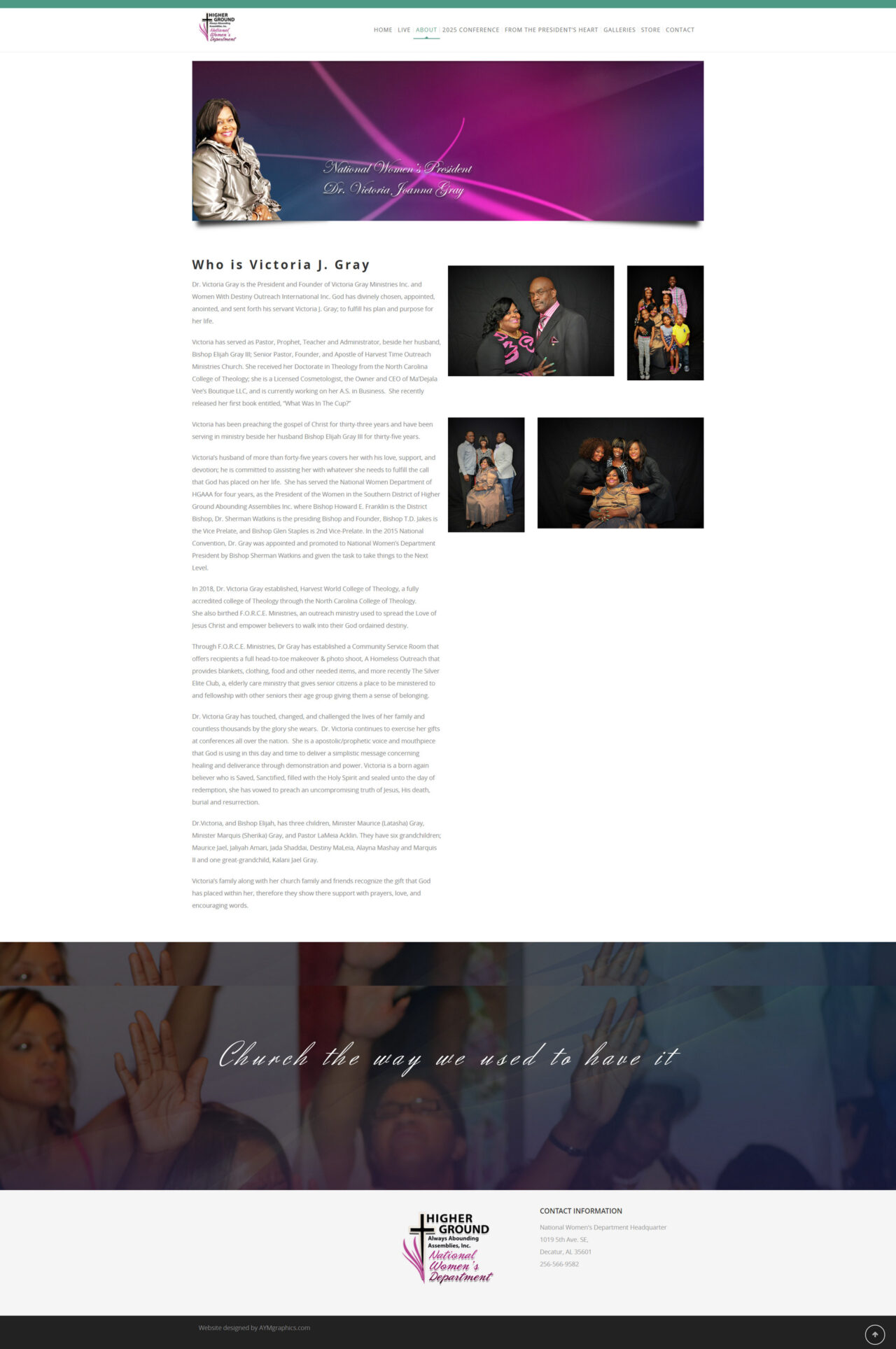 National Women's President