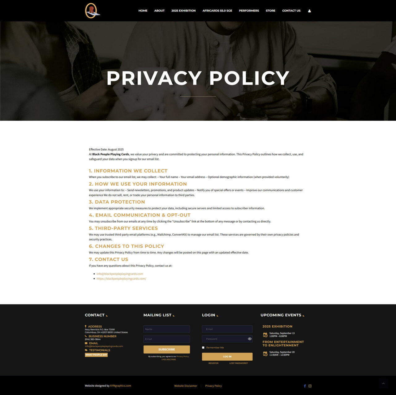 Privacy Policy